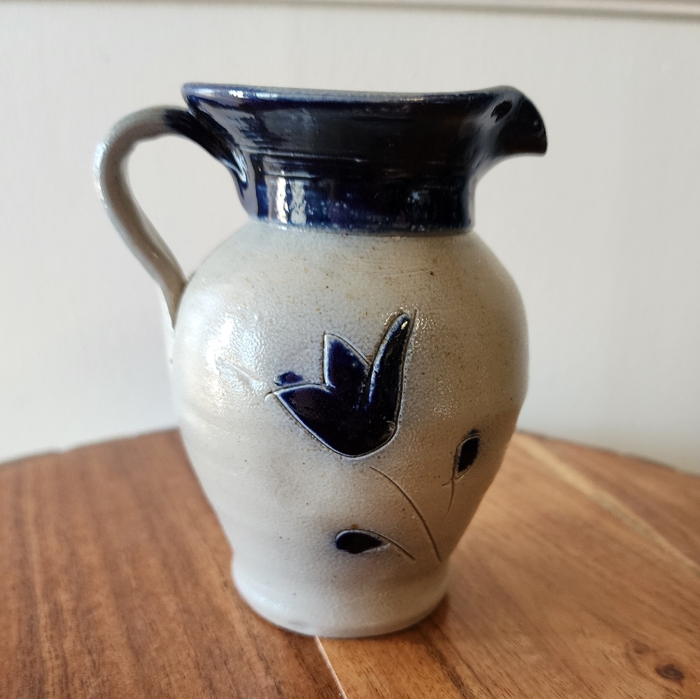 Vintage Rowe Pottery Salt Glazed Small Jug